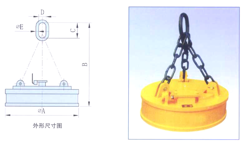 起重电磁铁 起重电磁铁